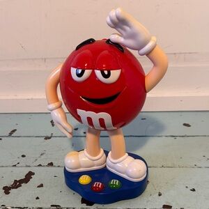 M&M Candy Dispenser Red Candy Spokesperson